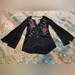 Urban outfitters bell sleeve blouse